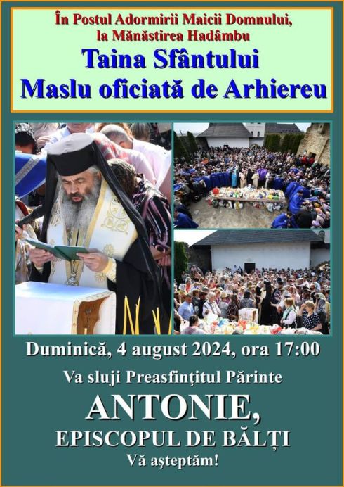 Taina-Sfântului-Maslu-Sfânta-Mănăstire-Hadâmbu-Iași